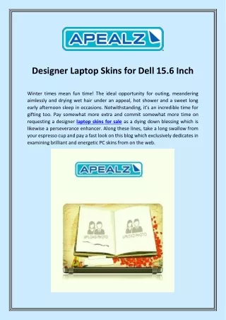 Designer Laptop Skins for Dell 15.6 Inch