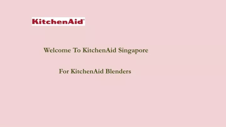 welcome to kitchenai d singapore
