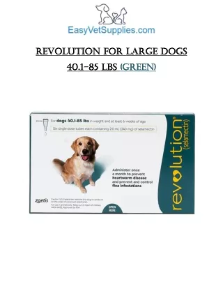 Revolution for Large Dogs (Green)-Easyvetsupplies