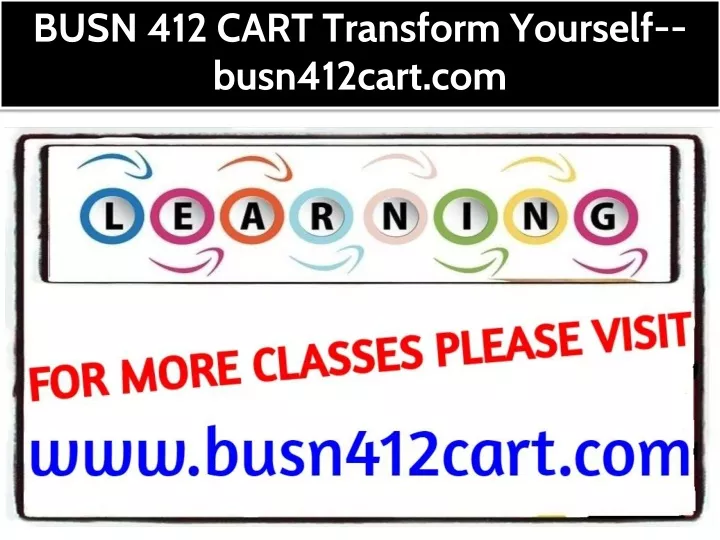 busn 412 cart transform yourself busn412cart com
