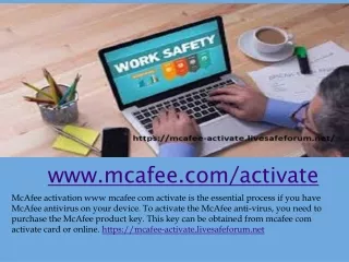 www.McAfee.com/Activate - Enter your code - McAfee Activate