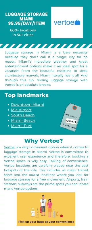 Vertoe Infographic Miami