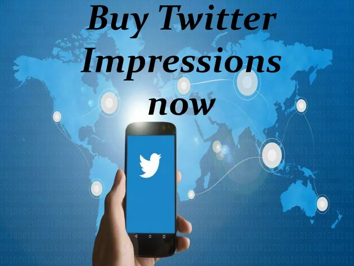 buy twitter impressions now