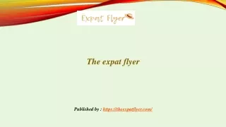 The expat flyer
