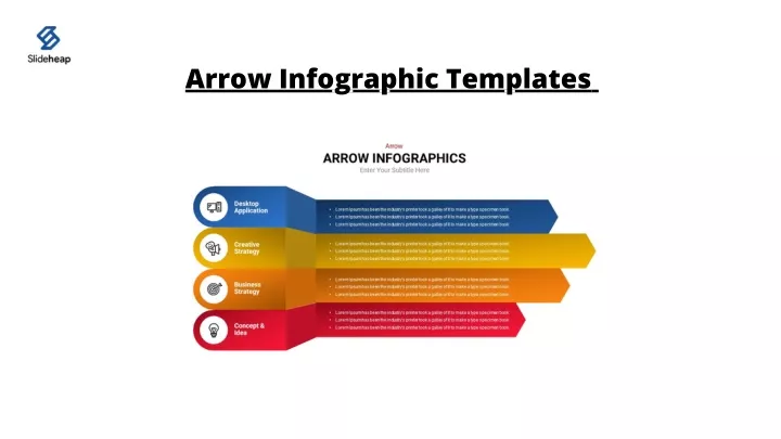 arrow infographic templates