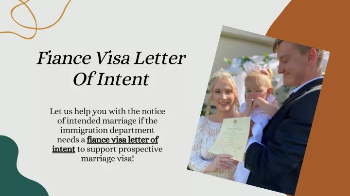 fiance visa letter of intent