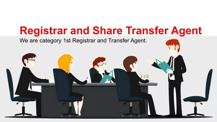 registrar and share transfer agent