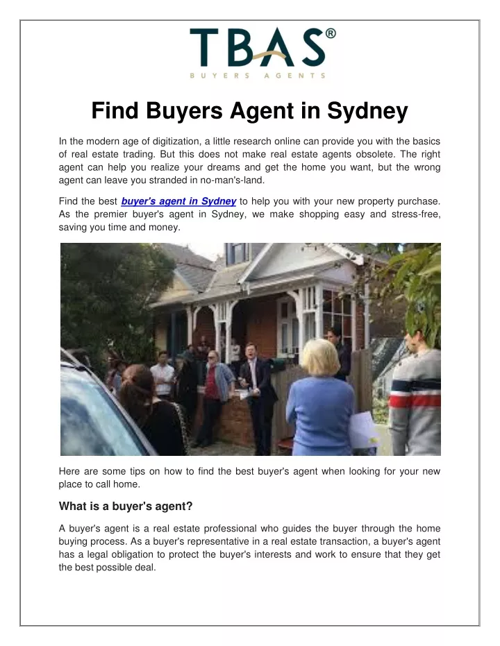 find buyers agent in sydney