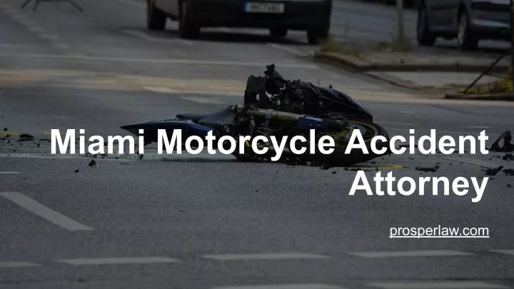 miami motorcycle accident