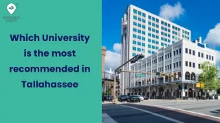 which university is the most recommended