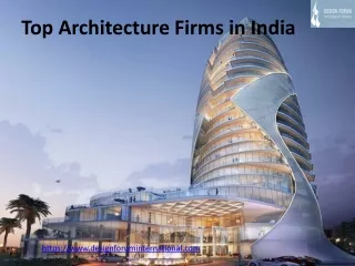 Top Architecture Firms in India