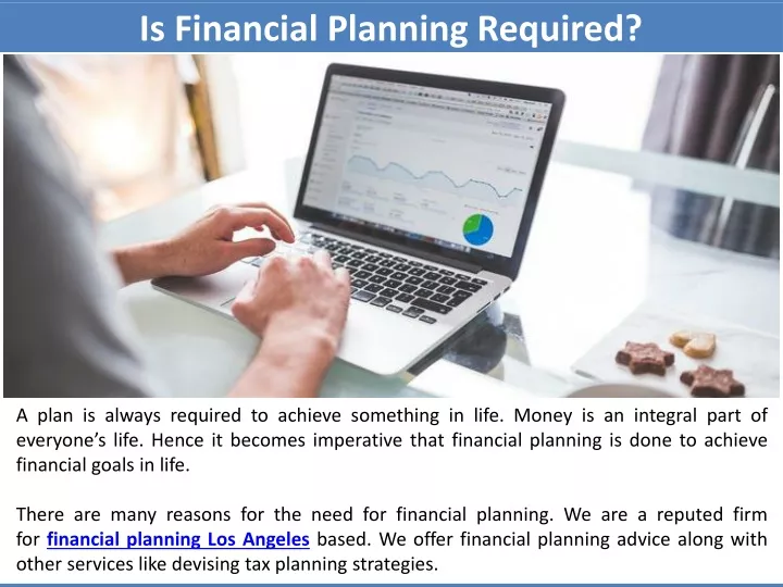 is financial planning required