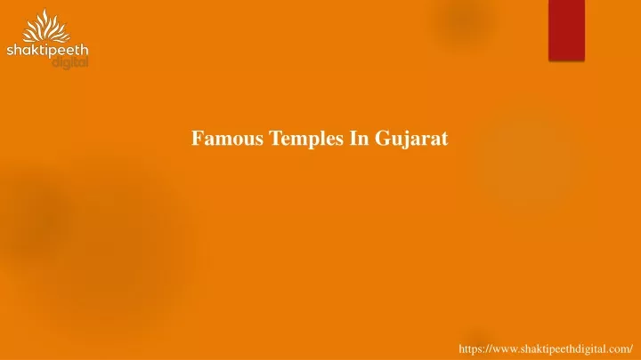 famous temples in gujarat