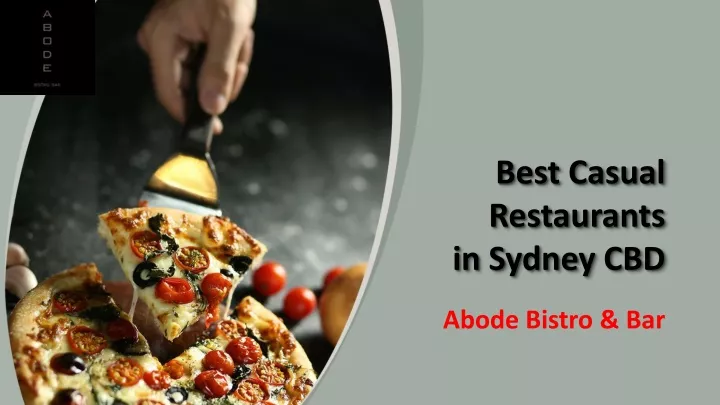 best casual restaurants in sydney cbd