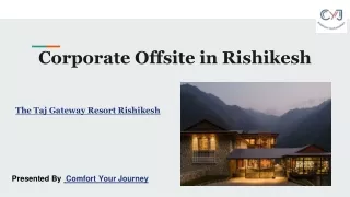 corporate offsite in rishikesh