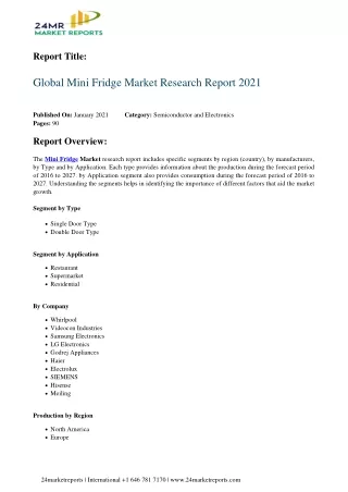 report title
