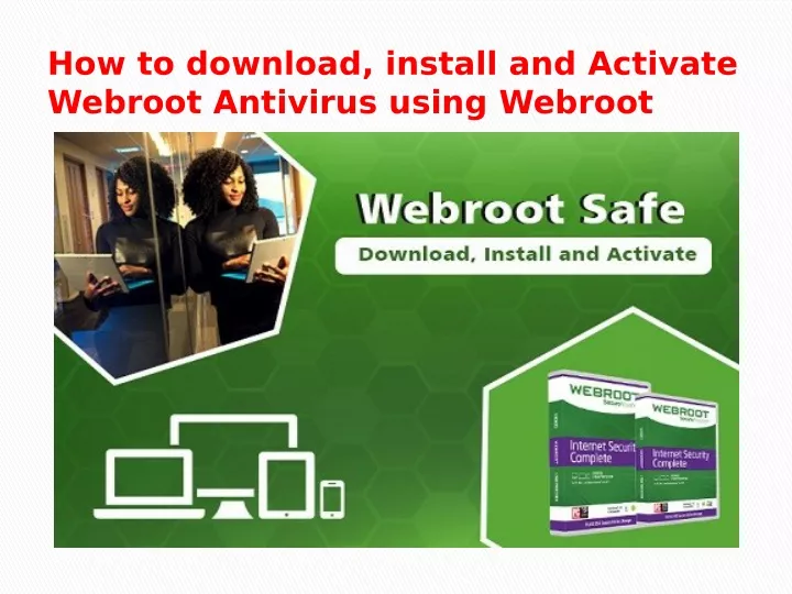 how to download install and activate webroot