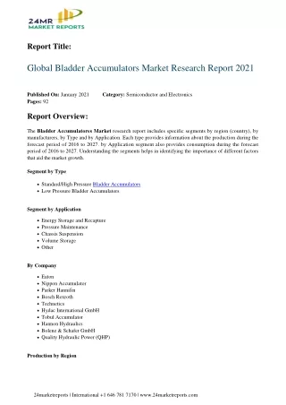 report title