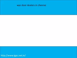 wpc door dealers in chennai
