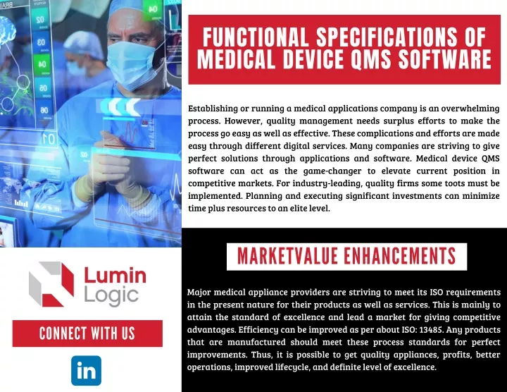 functional specifications of medical device
