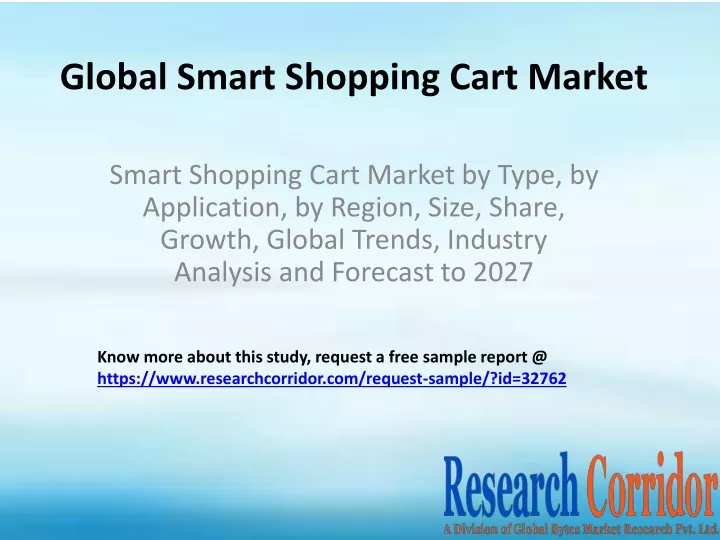 global smart shopping cart market