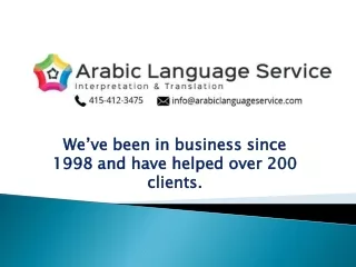 Advanced Arabic Document Translation Service