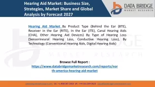 Hearing Aid Market