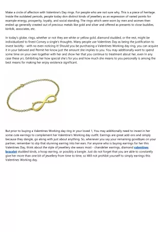 make a circle of affection with valentine