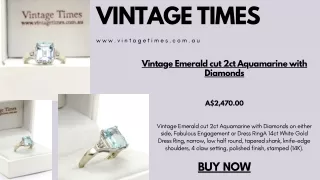 Vintage and Antique Rings Online Sydney