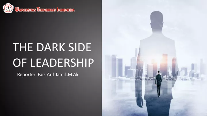 the dark side of leadership