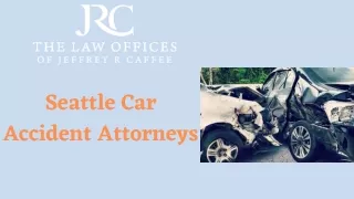 Seattle Car Accident Attorneys