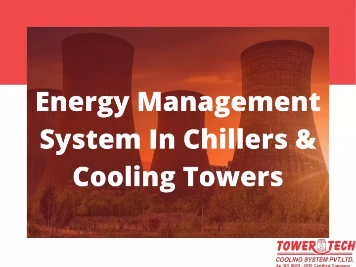 energy management system in chillers cooling