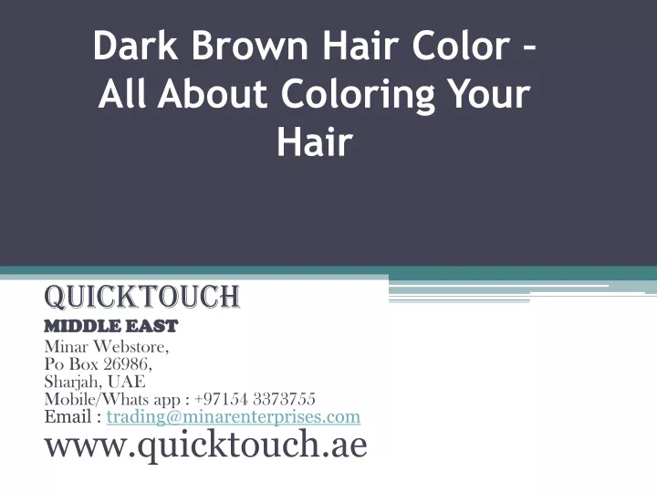 dark brown hair color all about coloring your hair