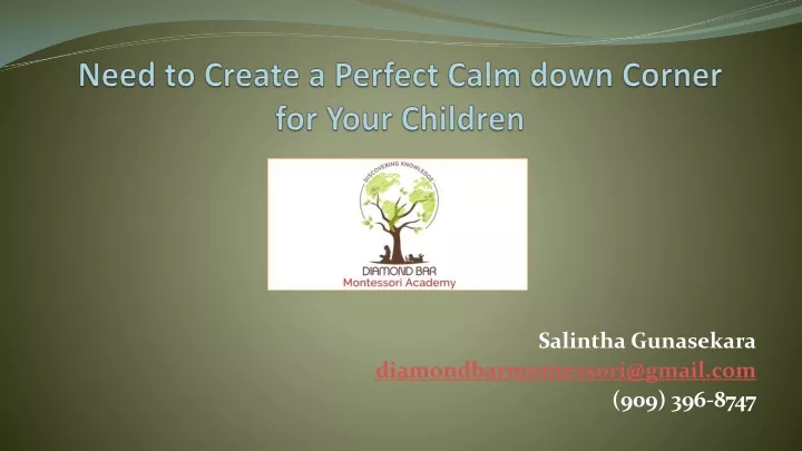 need to create a perfect calm down corner for your children