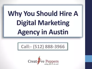 Why You Should Hire A Digital Marketing Agency in Austin