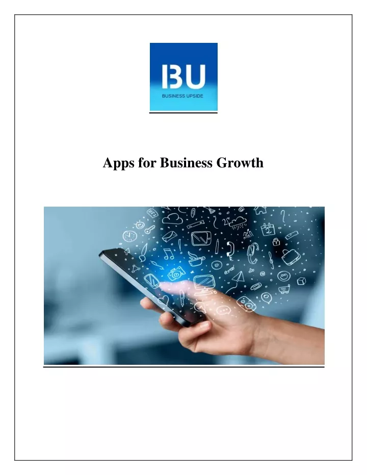 apps for business growth