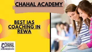 Best IAS Coaching Online – Chahal Academy