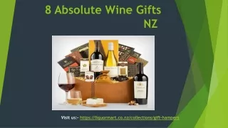 8 Absolute Wine Gifts NZ