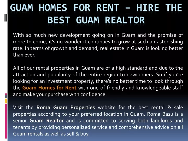guam homes for rent hire the best guam realtor