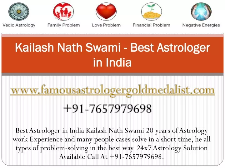 kailash nath swami best astrologer in india