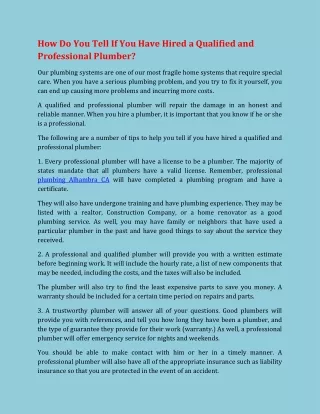 how do you tell if you have hired a qualified
