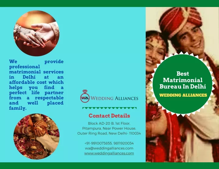 we professional matrimonial services in delhi