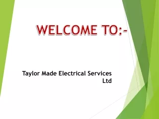 Get The Electrical Contractor in Haye