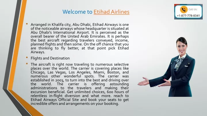 welcome to etihad airlines