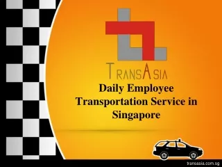 Daily Employee Transportation Service in Singapore