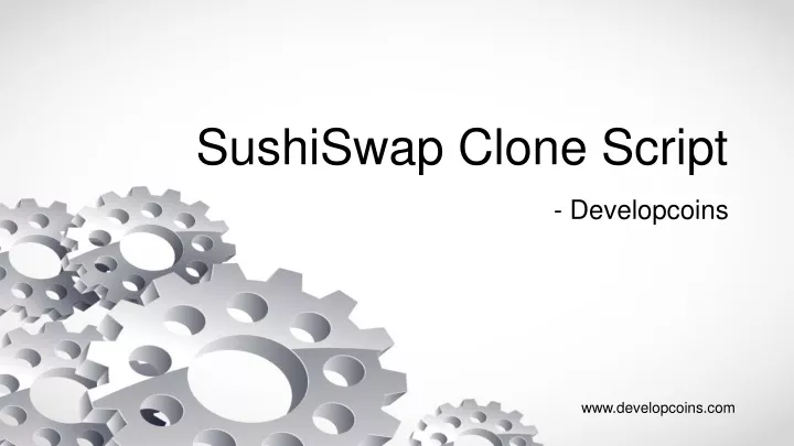 sushiswap clone script