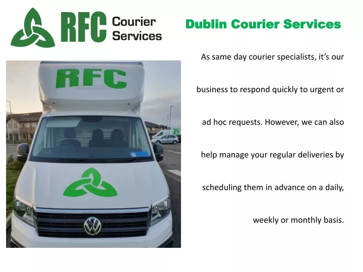dublin courier services