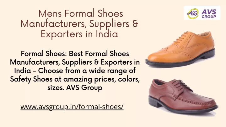 mens formal shoes manufacturers suppliers