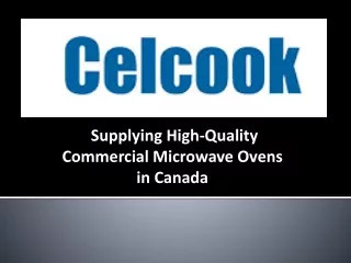 supplying high quality commercial microwave ovens