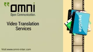 v ideo translation services